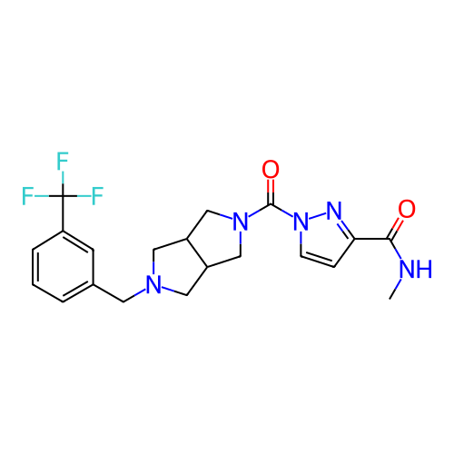 Chemical structure of BindingDB Monomer ID 483872