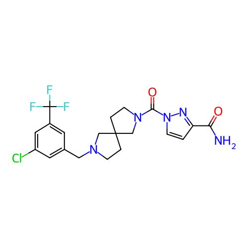 Chemical structure of BindingDB Monomer ID 483873