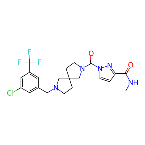 Chemical structure of BindingDB Monomer ID 483875