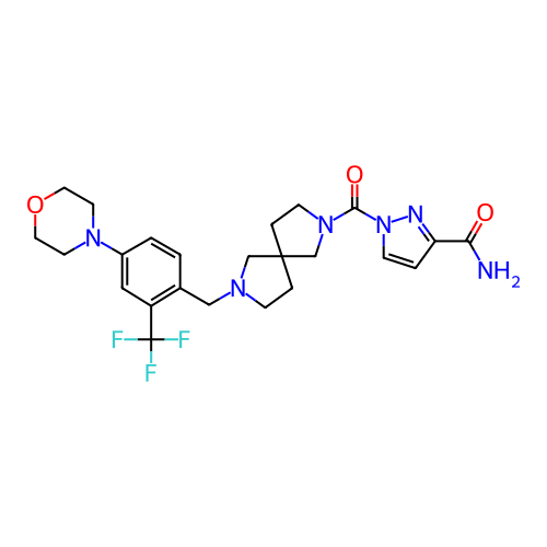 Chemical structure of BindingDB Monomer ID 483876