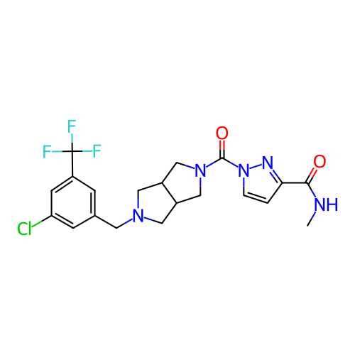 Chemical structure of BindingDB Monomer ID 483877