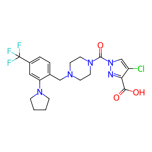 Chemical structure of BindingDB Monomer ID 483883