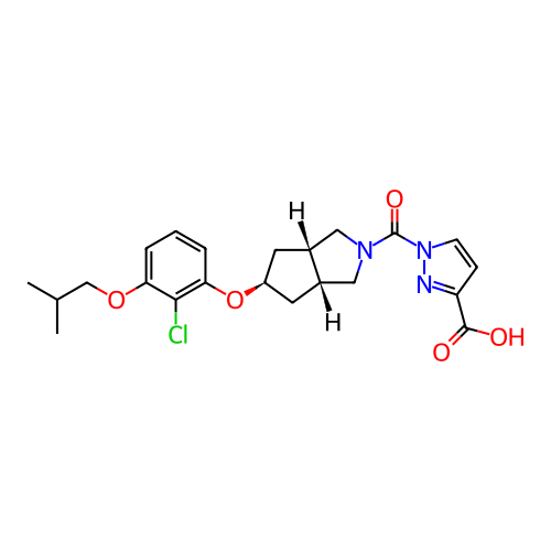 Chemical structure of BindingDB Monomer ID 483885