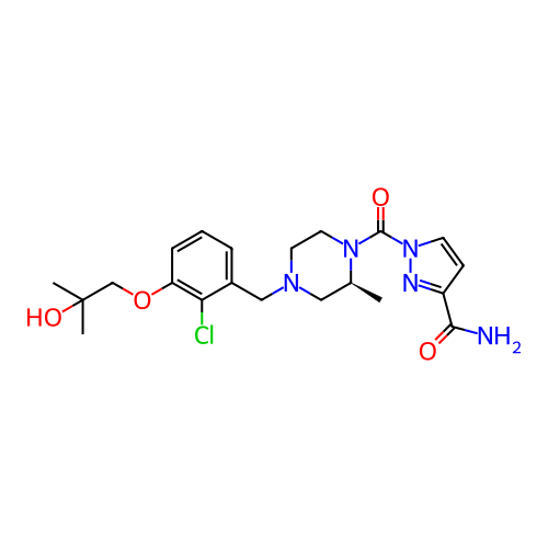 Chemical structure of BindingDB Monomer ID 483886