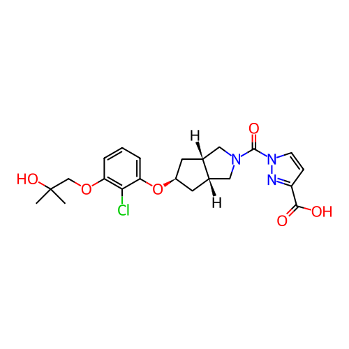 Chemical structure of BindingDB Monomer ID 483887