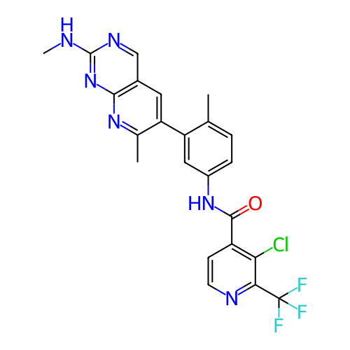 Chemical structure of BindingDB Monomer ID 483997