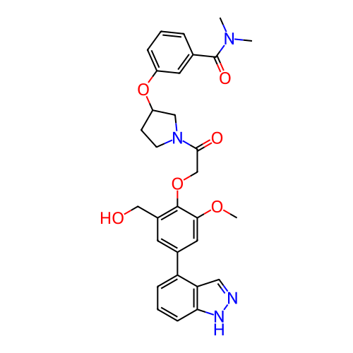Chemical structure of BindingDB Monomer ID 484193