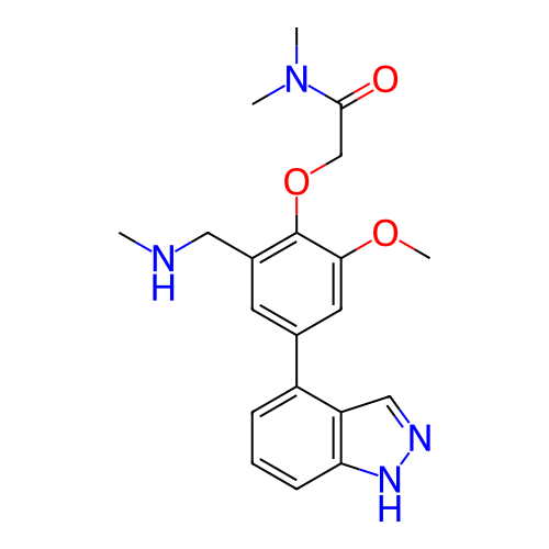 Chemical structure of BindingDB Monomer ID 484198