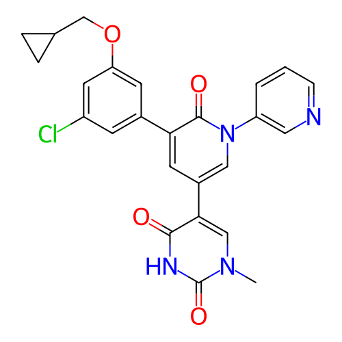Chemical structure of BindingDB Monomer ID 484208