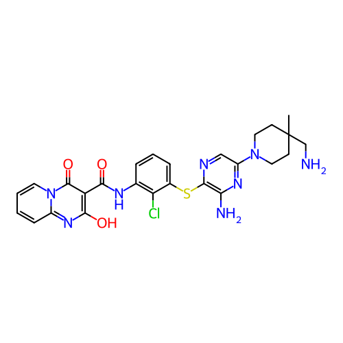 Chemical structure of BindingDB Monomer ID 484418