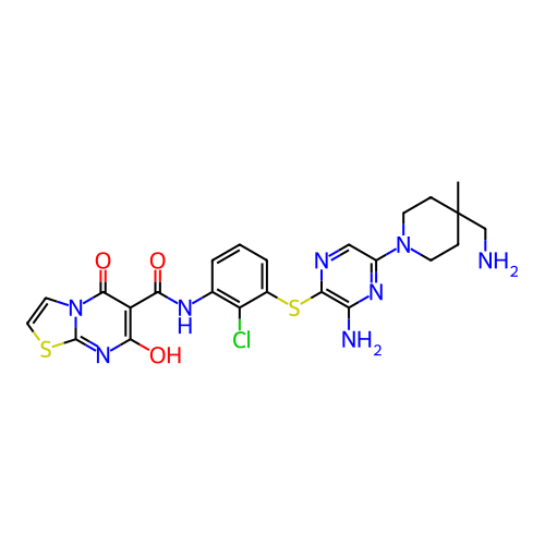 Chemical structure of BindingDB Monomer ID 484419