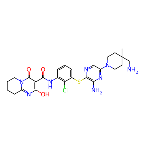 Chemical structure of BindingDB Monomer ID 484423