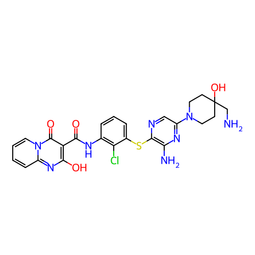 Chemical structure of BindingDB Monomer ID 484426