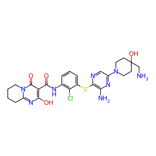 Chemical structure of BindingDB Monomer ID 484427