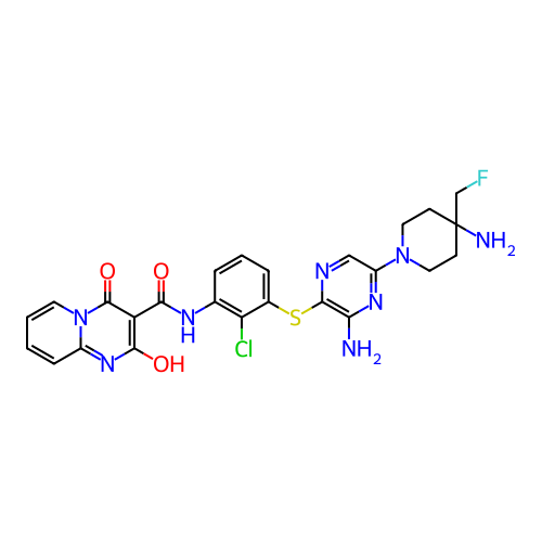 Chemical structure of BindingDB Monomer ID 484429