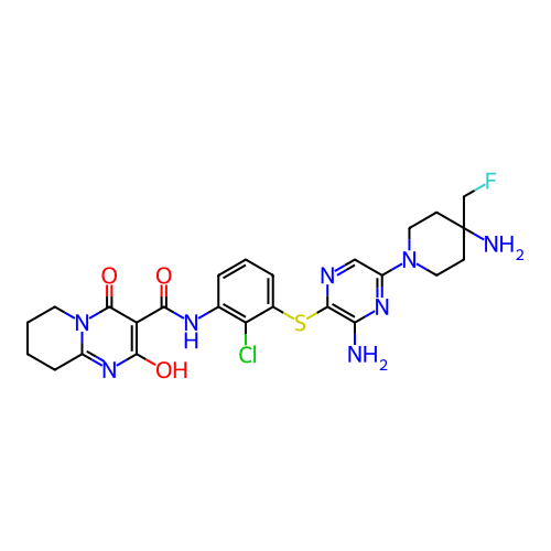 Chemical structure of BindingDB Monomer ID 484430