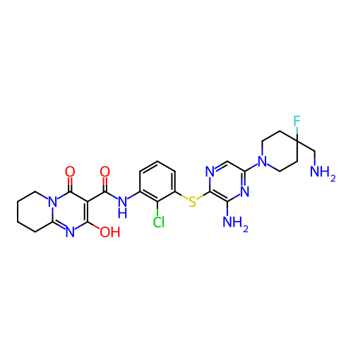 Chemical structure of BindingDB Monomer ID 484432
