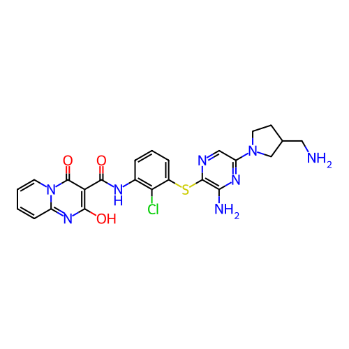 Chemical structure of BindingDB Monomer ID 484433