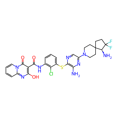Chemical structure of BindingDB Monomer ID 484438
