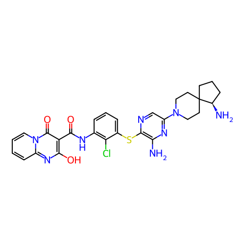 Chemical structure of BindingDB Monomer ID 484439