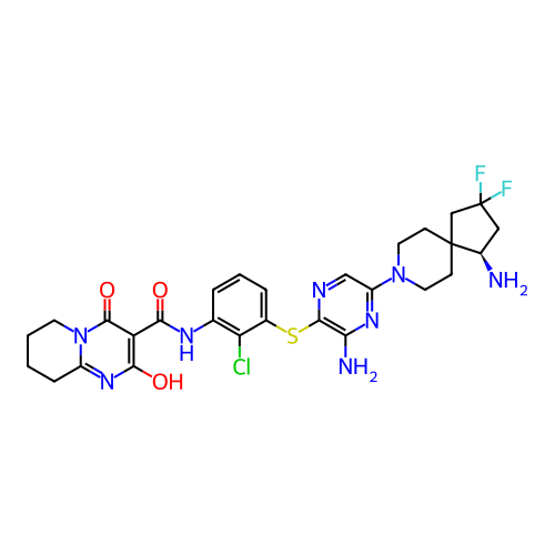 Chemical structure of BindingDB Monomer ID 484442