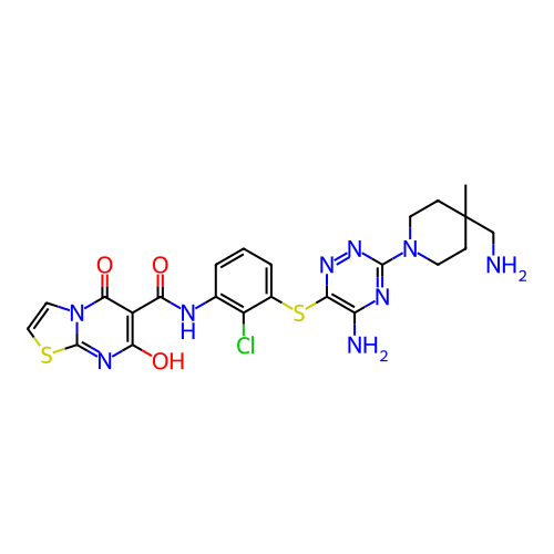 Chemical structure of BindingDB Monomer ID 484446