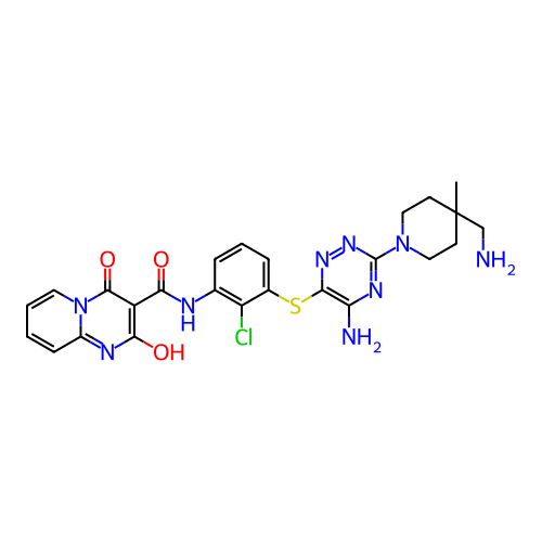 Chemical structure of BindingDB Monomer ID 484447