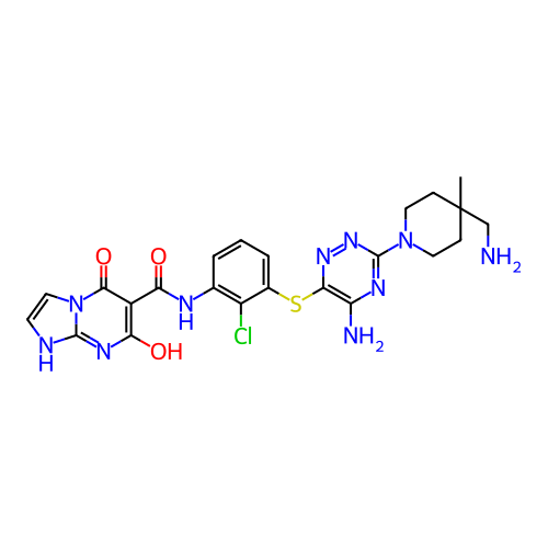 Chemical structure of BindingDB Monomer ID 484449