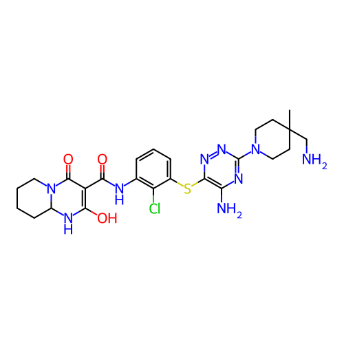 Chemical structure of BindingDB Monomer ID 484451