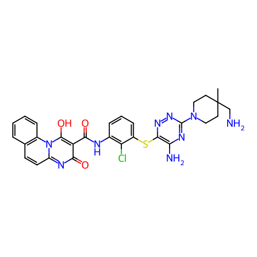 Chemical structure of BindingDB Monomer ID 484452