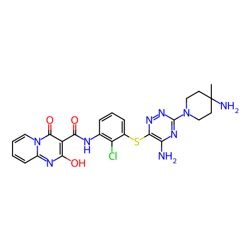 Chemical structure of BindingDB Monomer ID 484455
