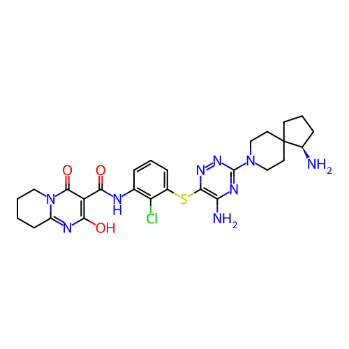 Chemical structure of BindingDB Monomer ID 484457
