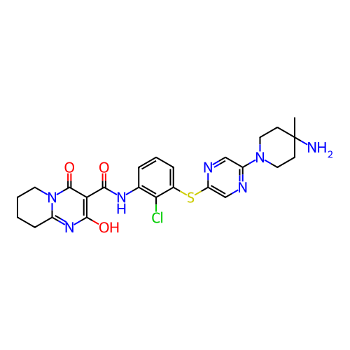 Chemical structure of BindingDB Monomer ID 484458