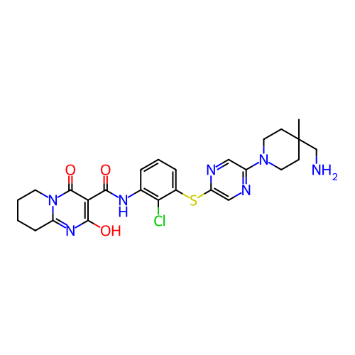 Chemical structure of BindingDB Monomer ID 484459