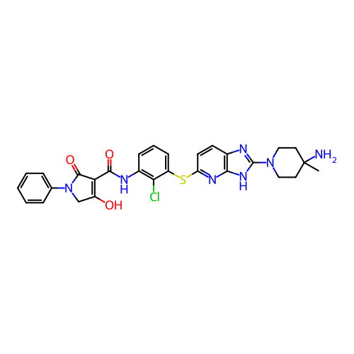 Chemical structure of BindingDB Monomer ID 484461