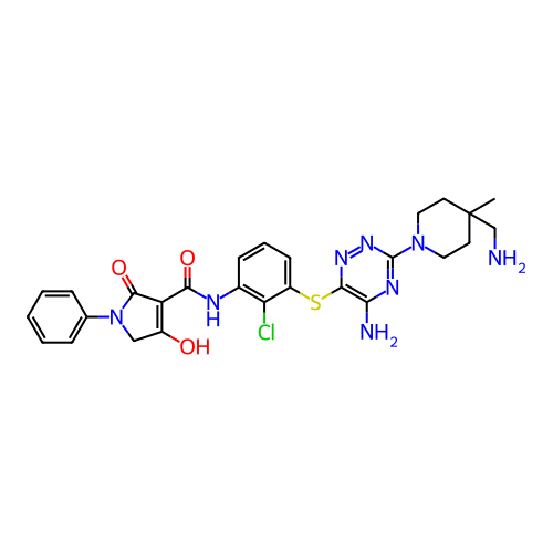 Chemical structure of BindingDB Monomer ID 484465