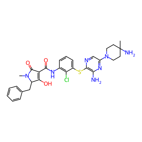Chemical structure of BindingDB Monomer ID 484468