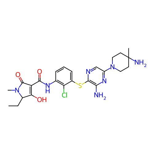 Chemical structure of BindingDB Monomer ID 484469