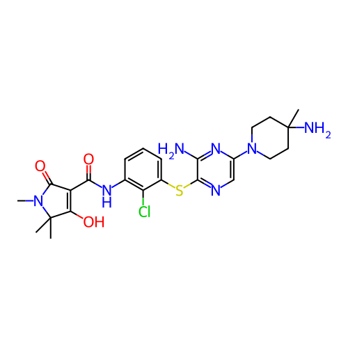 Chemical structure of BindingDB Monomer ID 484472