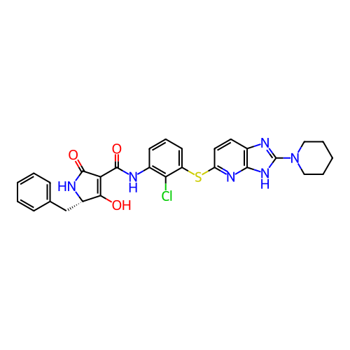 Chemical structure of BindingDB Monomer ID 484473