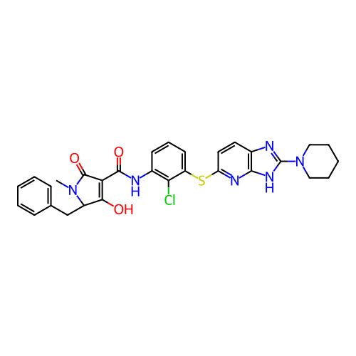 Chemical structure of BindingDB Monomer ID 484474