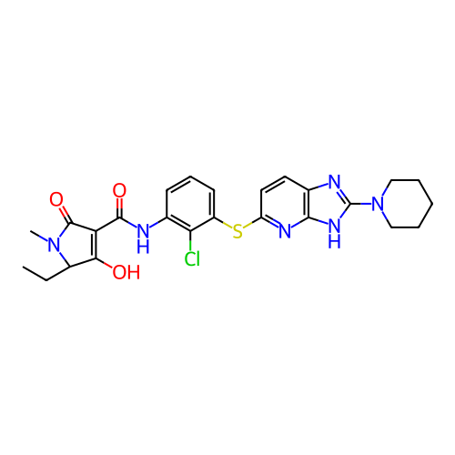 Chemical structure of BindingDB Monomer ID 484475