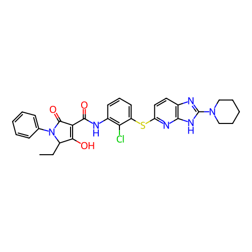 Chemical structure of BindingDB Monomer ID 484476