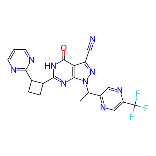 Chemical structure of BindingDB Monomer ID 484505