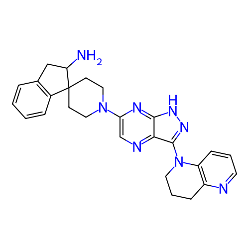 Chemical structure of BindingDB Monomer ID 484764