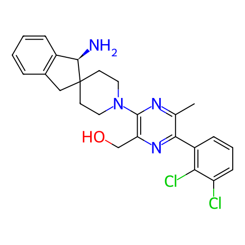 Chemical structure of BindingDB Monomer ID 484771