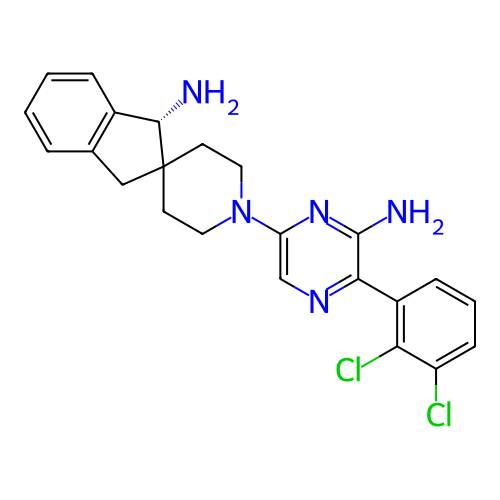 Chemical structure of BindingDB Monomer ID 484772