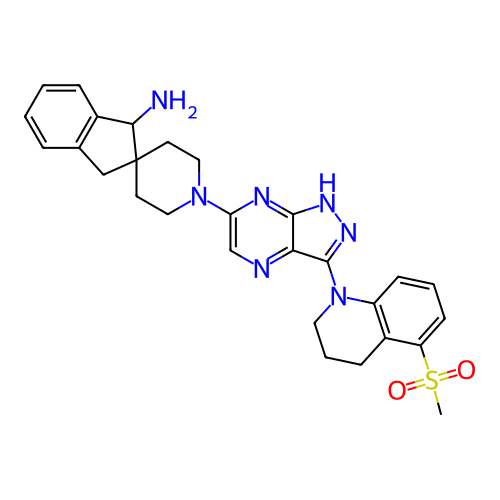 Chemical structure of BindingDB Monomer ID 484782