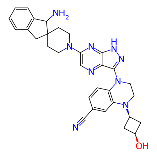 Chemical structure of BindingDB Monomer ID 484785