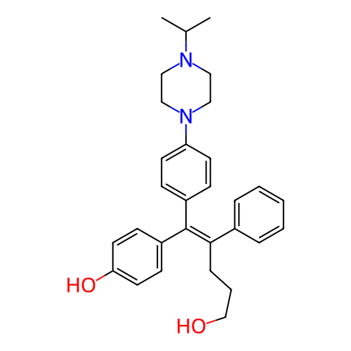Chemical structure of BindingDB Monomer ID 485052